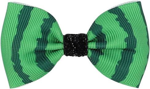 Watermelon Turban Headband Baby Girls Fruit Headwrap Watermelon Hair Hand Bow BBG20 (-Hair Band-) in Saudi Arabia