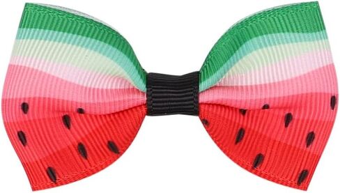 Watermelon Turban Headband Baby Girls Fruit Headwrap Watermelon Hair Hand Bow BBG20 (-Hair Band-) in Saudi Arabia