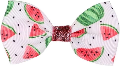 Watermelon Turban Headband Baby Girls Fruit Headwrap Watermelon Hair Hand Bow BBG20 (-Hair Band-) in Saudi Arabia