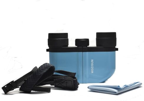 MOZISUN 6X18 Compact Lightweight Binoculars for Adults and Kids - Portable Design Binoculars for Insects and Museum Watching - BAK7 Binoculars with Low Light Vision for Outdoor Birds Travel in Saudi Arabia
