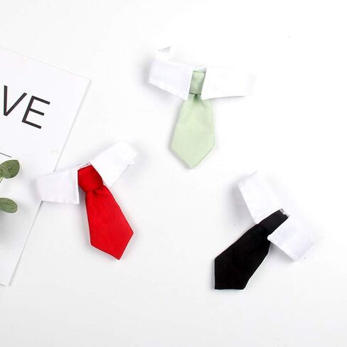 ZTON Bowtie for Little Puppy, Handcrafted Adjustable Formal Collar Neck Tie for Dogs & Cats (L, Light Green) in Saudi Arabia
