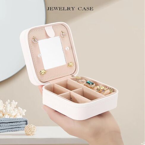 ATIMIGO Eras Singer TayTay Travel Jewelry Box Portable Jewelry Case TS Merchandise Singer Merch Gifts for Fans in Kuwait