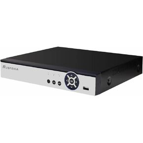 5MP 4CH POE NVR، H.265+ مسجل فيديو شبكي لنظام كاميرا الأمان، يدعم كاميرا IP POE 5MP/4MP/3MP/1080P POE، كشف الوجه، تسجيل 24/7، (HDD غير متضمن) in Kuwait