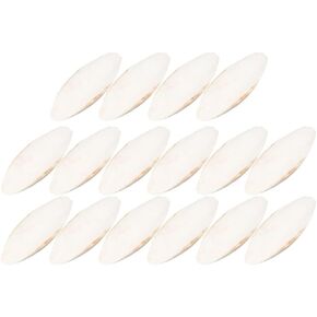 30 قطعة من EXCEART لعظام الطيور Cuttlebone الطبيعية منقار الطيور منقار الحجر طاحونة الببغاء مضغ اللعب لعبة المولي للببغاء كوكاتيل الببغاء in Saudi Arabia