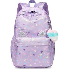 Caran·Y Kid Backpack Girl and Boy Lightweight, Spacious, Waterproof School Classic Bag Large Size Light Weight Have Gift Package Aqua Blue Suitable For Ages 6+ And Above in Saudi Arabia