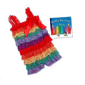 Combo of Baby Clothes for Baby Girls with a Book in Saudi Arabia
