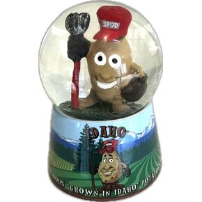Idaho Snow Globe with The Famous Grown in Idaho Potatoes 65mm in Saudi Arabia