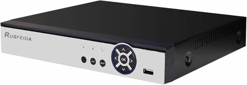 5MP 4CH POE NVR، H.265+ مسجل فيديو شبكي لنظام كاميرا الأمان، يدعم كاميرا IP POE 5MP/4MP/3MP/1080P POE، كشف الوجه، تسجيل 24/7، (HDD غير متضمن) in Kuwait