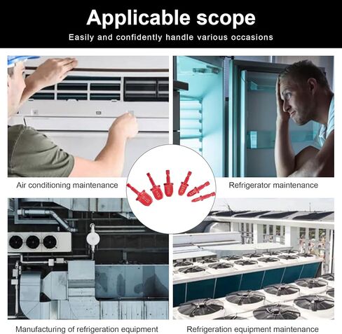 طقم إصلاح HVAC، أداة توسيع أنبوب نحاسي لمكيف الهواء، أداة تأرجح أنبوب نحاسي يدوية 1/4 بوصة، أداة ثقب مملة 1/4 بوصة، 3/8 بوصة، 1/2 بوصة، 5/8 ''، 3/4''، 7/8 ''مجموعة بت in Kuwait