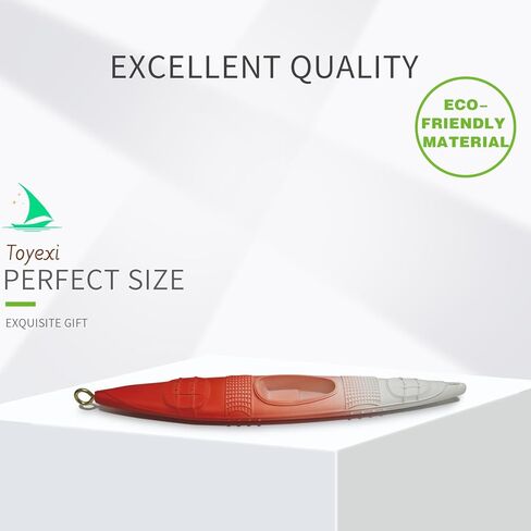 Toyexi 3D Kayak Canoe Car Charm Car قلادة لمرايا الرؤية الخلفية، معلقات من الراتنج على شكل قوارب الكاياك، قلادة سحر تزيين السيارة لمحبي قوارب الكاياك هدية للعائلة والأصدقاء وزملاء الدراسة (مع حبل) in Kuwait