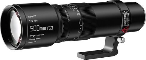 TTArtisan 500mm F6.3 Telephoto Lens Full Frame Large Aperture Wide-Angle Camera Lense Compatible with Sony E-Mount Mirrorless Cameras a7 a7II a7III a7R a7RII a7RIII a7RIV a7S a7SII a7SIII a9 a7C in Saudi Arabia