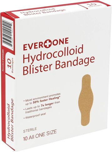 ضمادات الفقاعات الغروانية المائية من EverOne، شفاء أسرع لمنع وشفاء البثور، 10 قطع (عبوة من قطعة واحدة) in Kuwait