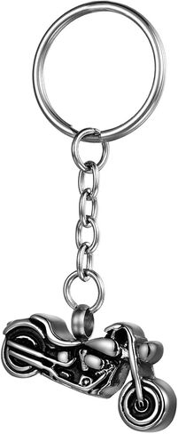 FCZDQ Motorcycle Cremation Jewelry Ashes Pendant Urn Necklace Memorial Keepsake in Saudi Arabia