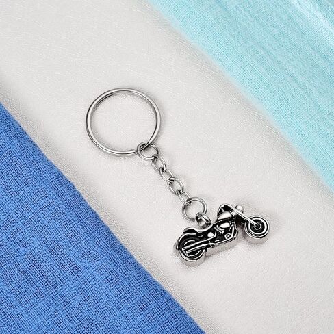 FCZDQ Motorcycle Cremation Jewelry Ashes Pendant Urn Necklace Memorial Keepsake in Saudi Arabia