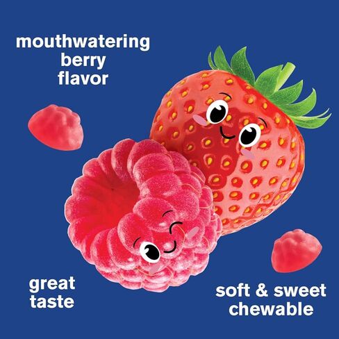 Kids Melatonin Gummies 1 mg - Drug-Free Sleep Aid Gummy Supplement, Sleep Support for Kids - Gluten Free, Gelatin Free, Non GMO, Vegetarian - Natural Sourced Flavor - 60 Gummies in Kuwait