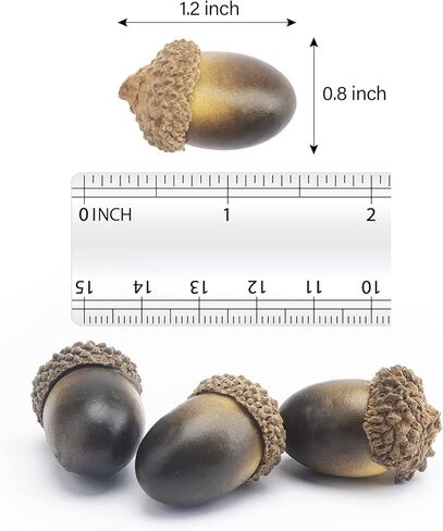 مجموعة من 50 فواكه اصطناعية لتزيين الخريف والكريسماس من Ehdching عبوة من 50 زهرة فواكه وهمية ديكور منزلي للمطبخ in Kuwait