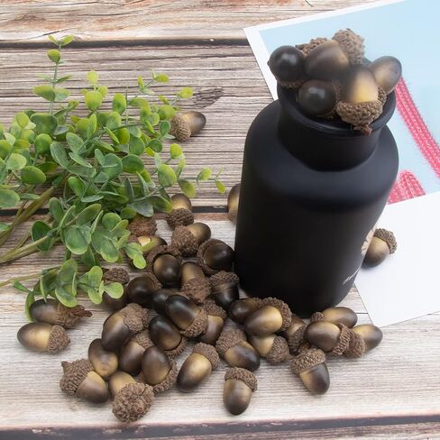 مجموعة من 50 فواكه اصطناعية لتزيين الخريف والكريسماس من Ehdching عبوة من 50 زهرة فواكه وهمية ديكور منزلي للمطبخ in Kuwait