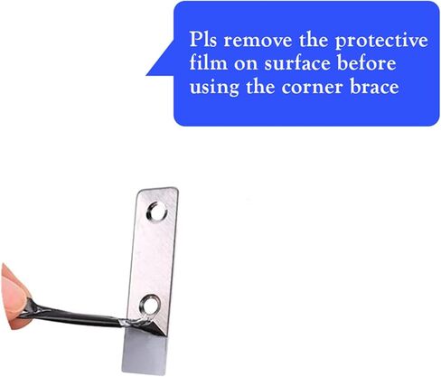 Ymaiss T Shaped Bracket 80mm Silver in Kuwait