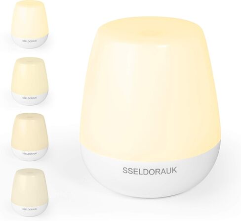 S SELDORAUK Nursery Night Light for Babies, Small Touch Night Light Baby Night Light for Kids Breastfeeding, USB Rechargeable Nursery Lamp Dimmable Egg Night Light Touch Lamp in Saudi Arabia