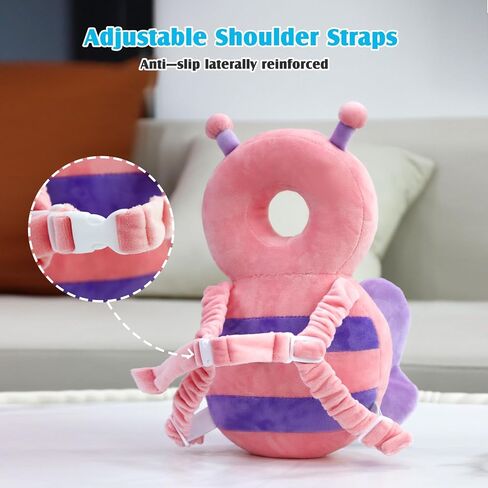 Baby Head Protector Cushion Toddler Backpack, Baby Safety Products for Toddler Baby Head Protection for Crawling & Walking in Saudi Arabia