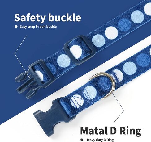 Mile High Life Dog Collar | Cute Puppy Collars | Lightweight Girl Dog Collar | Soft Boy Dog Collars | w Geometric Plaid Wave Line Pattern (White Plaid, Small) in Saudi Arabia