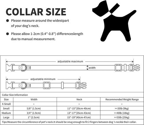 Mile High Life Dog Collar | Cute Puppy Collars | Lightweight Girl Dog Collar | Soft Boy Dog Collars | w Geometric Plaid Wave Line Pattern (White Plaid, Small) in Saudi Arabia