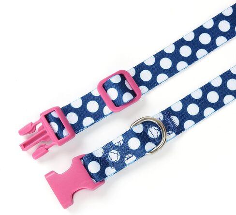 Mile High Life Dog Collar | Cute Puppy Collars | Lightweight Girl Dog Collar | Soft Boy Dog Collars | w Geometric Plaid Wave Line Pattern (White Plaid, Small) in Kuwait