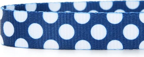 Mile High Life Dog Collar | Cute Puppy Collars | Lightweight Girl Dog Collar | Soft Boy Dog Collars | w Geometric Plaid Wave Line Pattern (White Plaid, Small) in Kuwait