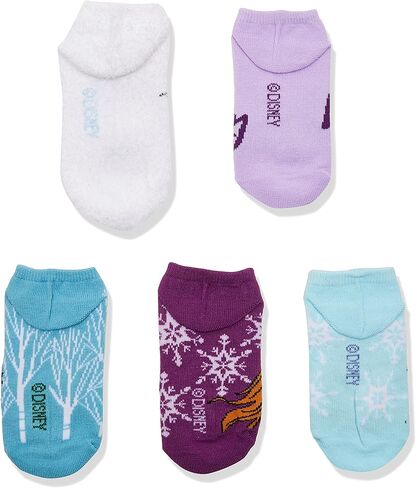 ديزني جوارب غير مرئية للبنات بتصميم فروزن من 5 قطع in Kuwait