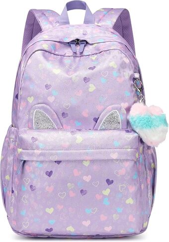 Caran·Y Kid Backpack Girl and Boy Lightweight, Spacious, Waterproof School Classic Bag Large Size Light Weight Have Gift Package Aqua Blue Suitable For Ages 6+ And Above in Saudi Arabia