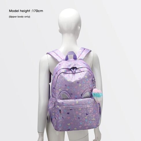 Caran·Y Kid Backpack Girl and Boy Lightweight, Spacious, Waterproof School Classic Bag Large Size Light Weight Have Gift Package Aqua Blue Suitable For Ages 6+ And Above in Saudi Arabia