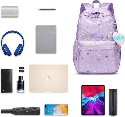 Caran·Y Kid Backpack Girl and Boy Lightweight, Spacious, Waterproof School Classic Bag Large Size Light Weight Have Gift Package Aqua Blue Suitable For Ages 6+ And Above in Saudi Arabia