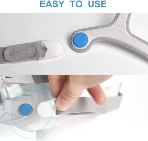 Rescare 3 Pairs Magnetic Headgear Clips Supplies for AirFit & AirTouch F20 F30 F30i N20 in Kuwait