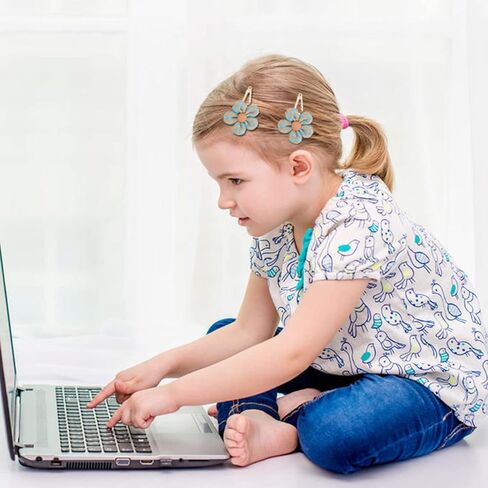 انزوني 12 زوج/24 عبوة مشابك شعر معدنية ذهبية مع مشابك شعر على شكل زهرة عباد الشمس، اكسسوارات شعر للبنات الصغار والمراهقين in Kuwait