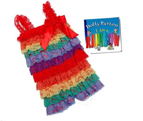 Combo of Baby Clothes for Baby Girls with a Book in Saudi Arabia