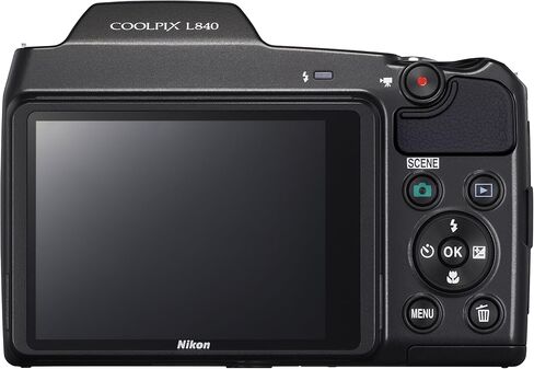 كاميرا نيكون COOLPIX L840 الرقمية مع زووم بصري 38x وواي فاي مدمج (أحمر) in Kuwait