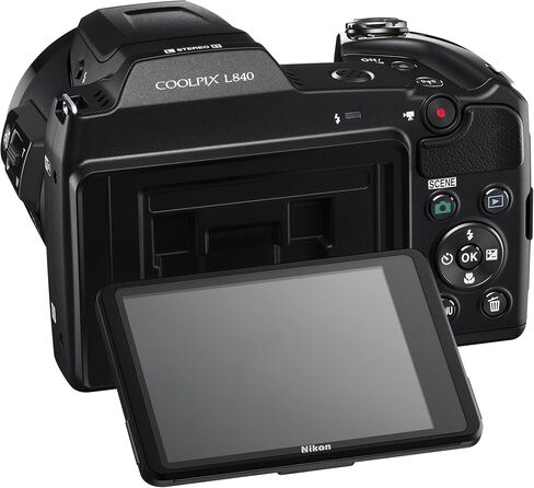 كاميرا نيكون COOLPIX L840 الرقمية مع زووم بصري 38x وواي فاي مدمج (أحمر) in Kuwait