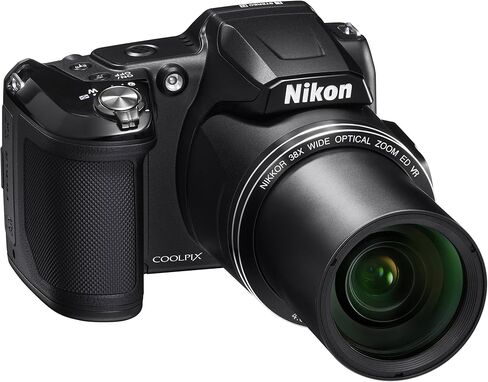 كاميرا نيكون COOLPIX L840 الرقمية مع زووم بصري 38x وواي فاي مدمج (أحمر) in Kuwait