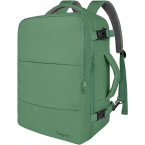 Taygeer حقيبة سفر للنساء، حقيبة يد مزودة بمنافذ شحن USB وحقيبة للأحذية، حقيبة للكمبيوتر المحمول TSA مقاس 15.6 بوصة للأعمال التجارية الأسبوعية، باللون الأخضر الزيتوني in Kuwait