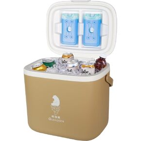 مبرد محمول معزول من بي فيرست، سعة 16/27 كيو تي، صندوق ثلج خفيف الوزن، مبرد ثلج لمدة 3 أيام، مبرد صلب للشواء والشاطئ والتخييم والنزهة in Kuwait