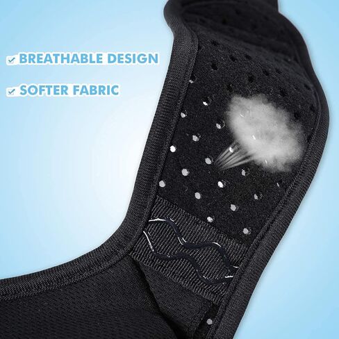 Tenbon حزام فتق تروس للفتق الأربي أو الرياضي الفردي/المزدوج، دعامة دعم الفتق للرجال للنساء، حزام التعافي لتخفيف الألم مع وسادتين ضغط قابلتين للإزالة، مادة مريحة in Kuwait