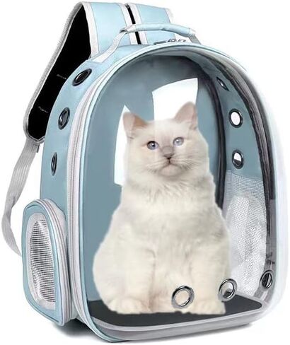 Animal Carrier Backpacks,Transparent Space Capsule Bubble Pet Backpack Bag for Small Dogs Cats Airline Approved Travel Carrier in Saudi Arabia