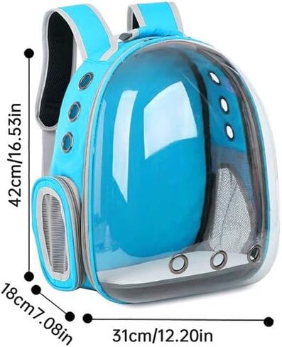 Animal Carrier Backpacks,Transparent Space Capsule Bubble Pet Backpack Bag for Small Dogs Cats Airline Approved Travel Carrier in Saudi Arabia