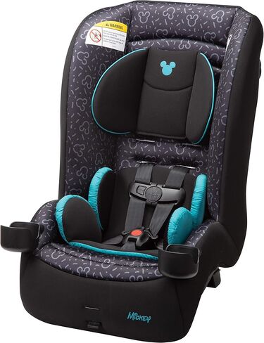 مقعد سيارة ديزني بيبي جيف 2 في 1 قابل للتحويل، مواجه للخلف 5-40 رطلاً ومواجه للأمام 22-65 رطلاً، خطوط ميني in Kuwait