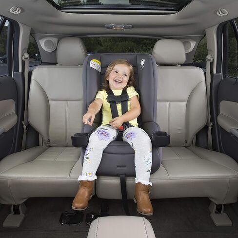 مقعد سيارة ديزني بيبي جيف 2 في 1 قابل للتحويل، مواجه للخلف 5-40 رطلاً ومواجه للأمام 22-65 رطلاً، خطوط ميني in Kuwait