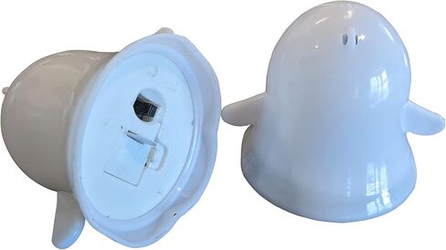 مجموعة الماموث الكهربائية مكونة من 4 شموع مضيئة للهالوين - مصابيح LED لديكور المنزل أو المكتب - ملحقات زينة الحفلات - تصميمات زخرفية وامضة in Kuwait