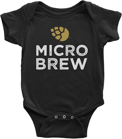 Threadrock Brew Dad & Micro Brew - مجموعة قمصان متطابقة للأب والطفل الصغير in Kuwait
