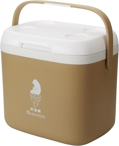 مبرد محمول معزول من بي فيرست، سعة 16/27 كيو تي، صندوق ثلج خفيف الوزن، مبرد ثلج لمدة 3 أيام، مبرد صلب للشواء والشاطئ والتخييم والنزهة in Kuwait