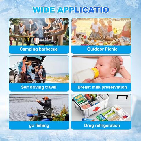 مبرد محمول معزول من بي فيرست، سعة 16/27 كيو تي، صندوق ثلج خفيف الوزن، مبرد ثلج لمدة 3 أيام، مبرد صلب للشواء والشاطئ والتخييم والنزهة in Kuwait