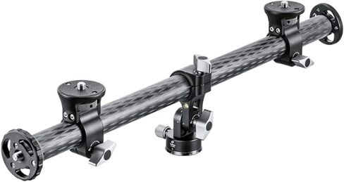 Leofoto HC-32 Horizontal Carbon Fiber Stereo 2 Camera Mount Column CF HC-32 Horizontal Carbon Fiber Tiltable Center Column Kit Stereo 2 Camera Mounts in Saudi Arabia